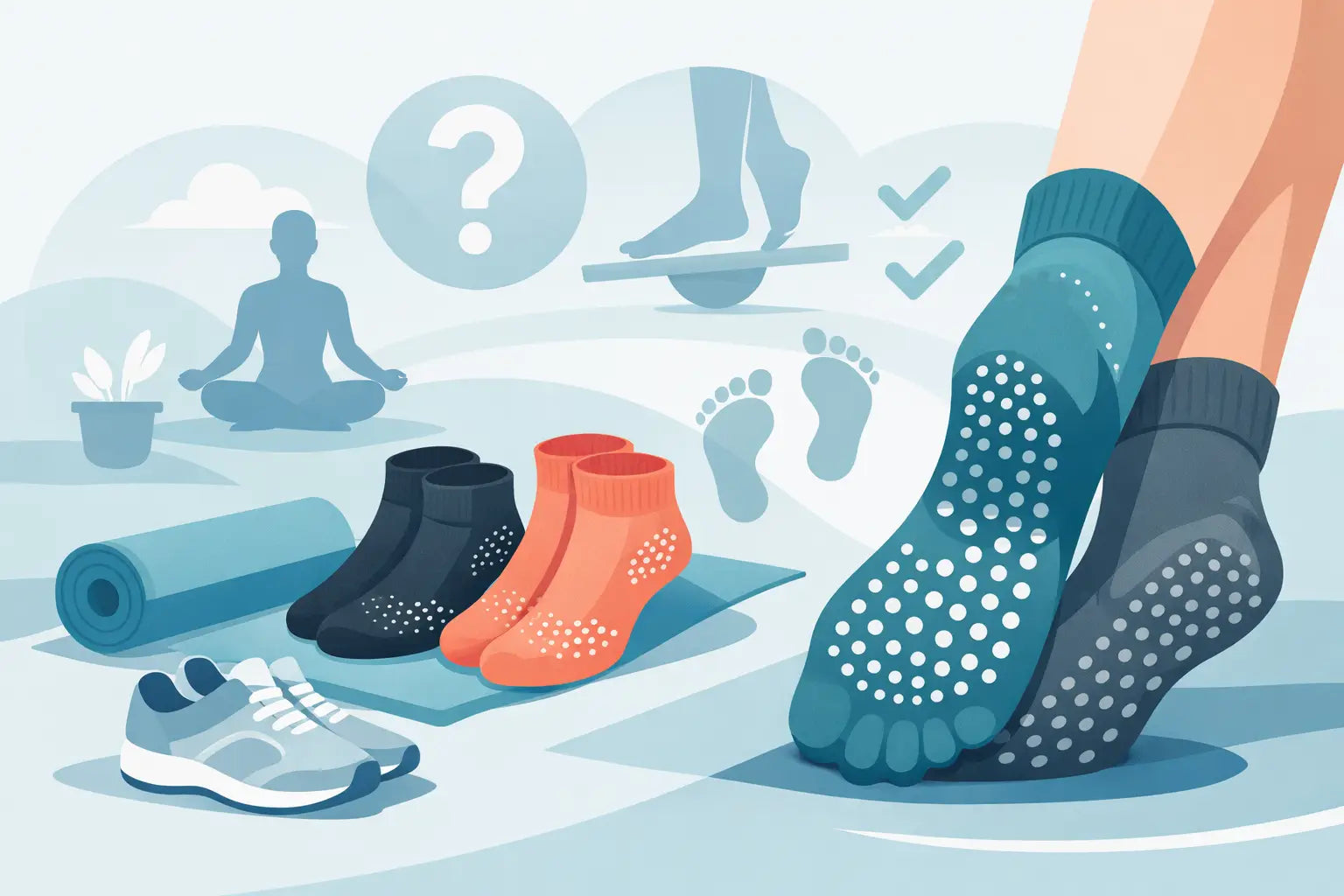 Grip sokken voor beginners: waar let je op?