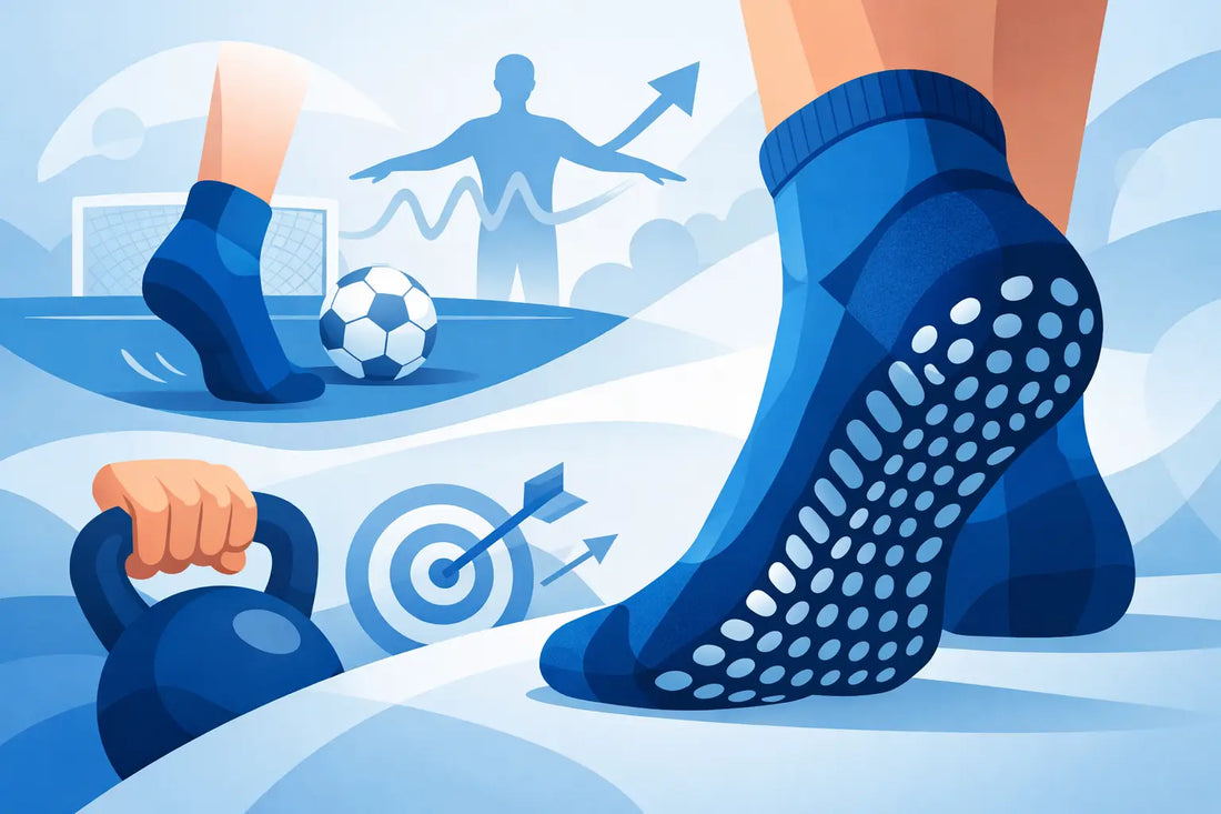 Grip sokken: meer grip, meer controle