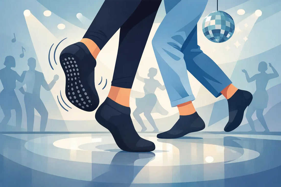 Dansen met antislip sokken: slim of niet?
