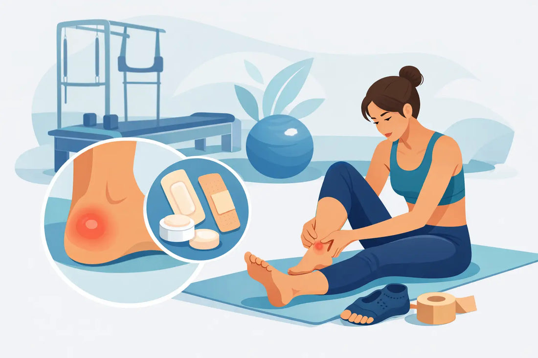 Hoe voorkom je blaren bij pilates?