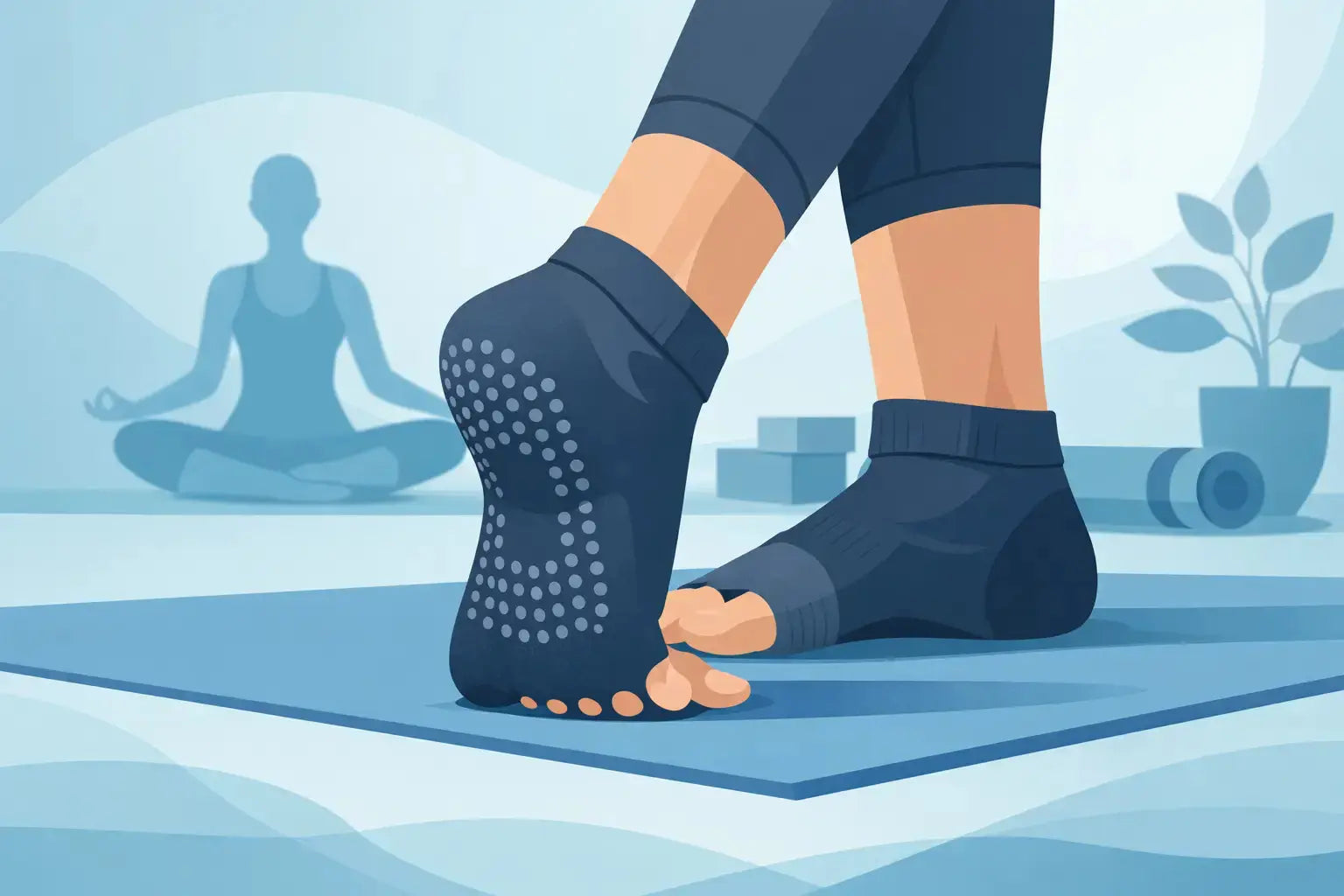 Yoga sokken: meer grip, meer controle