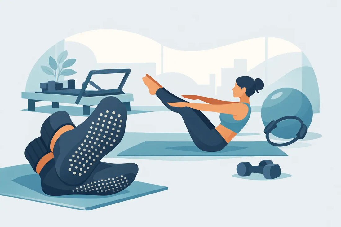 Waarom grip sokken bij pilates slim zijn