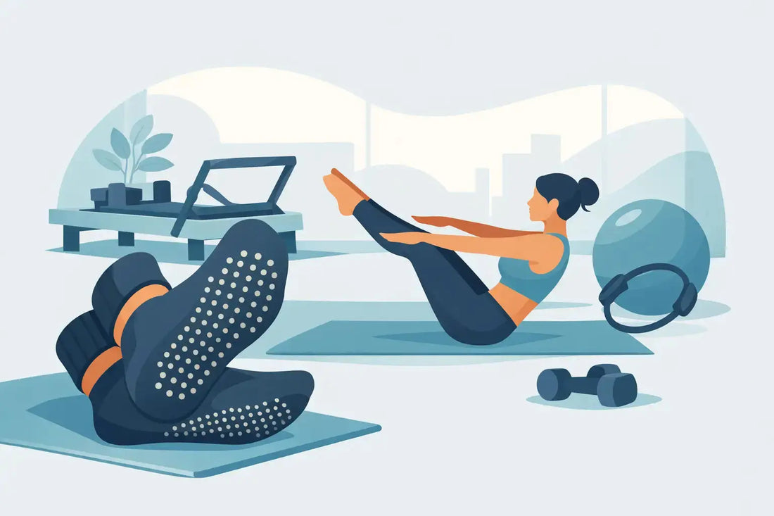 Waarom grip sokken bij pilates slim zijn