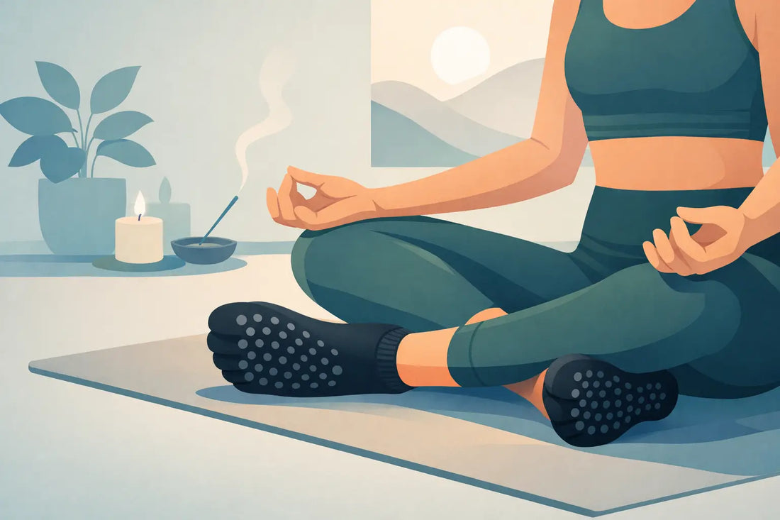 Antislip sokken yoga: meer grip, meer rust