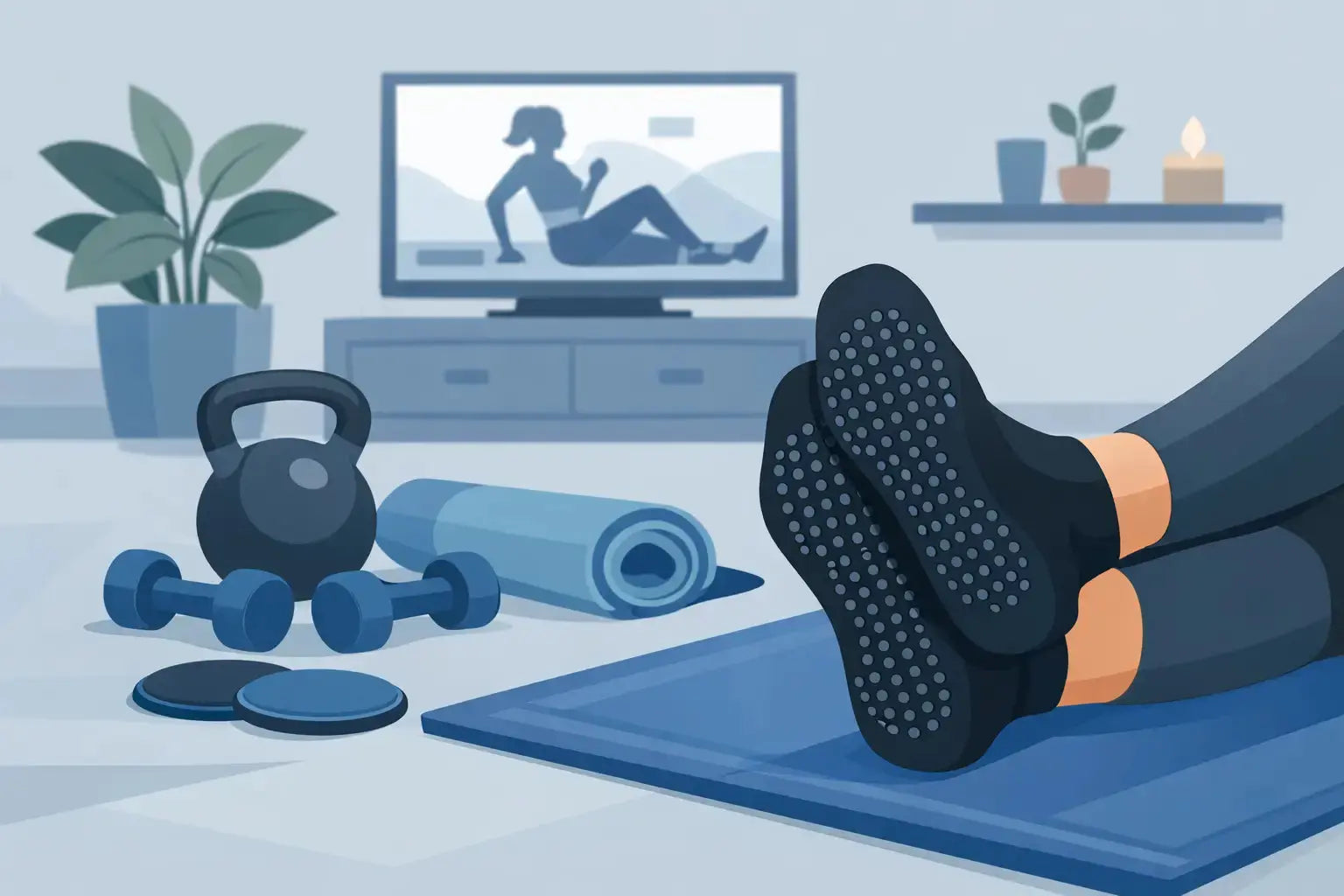 Grip sokken voor thuis trainen: slim of nodig?