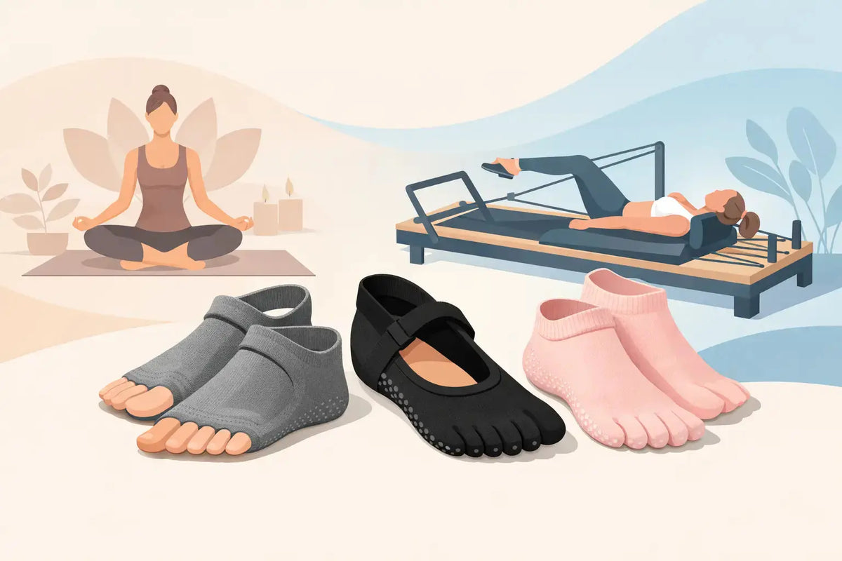 Review sokken voor yogastudio en reformerles