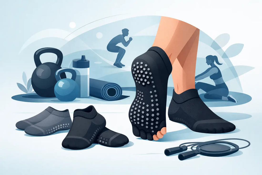 5 voordelen van gripsokken voor je workout