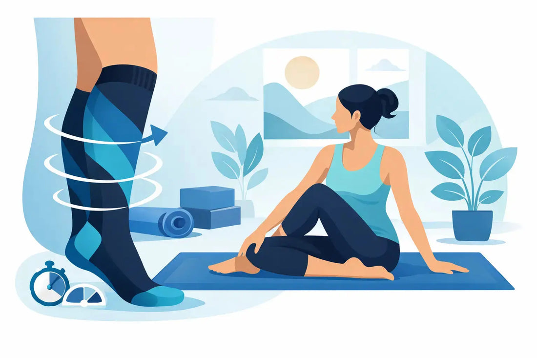 Compressie sokken voor yoga: slim of niet?