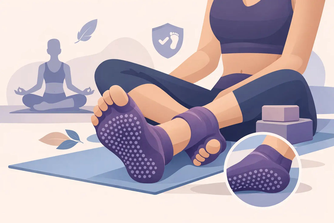 Yoga sokken antislip dames: waar let je op?