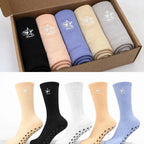Yogastars - 5 pack Socksbox Reformer  pilates Grip Sokken Yogastars.nl