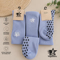 3-Pack Reformer Pilates Grip Sokken Blueberry Mist Yogastars.nl