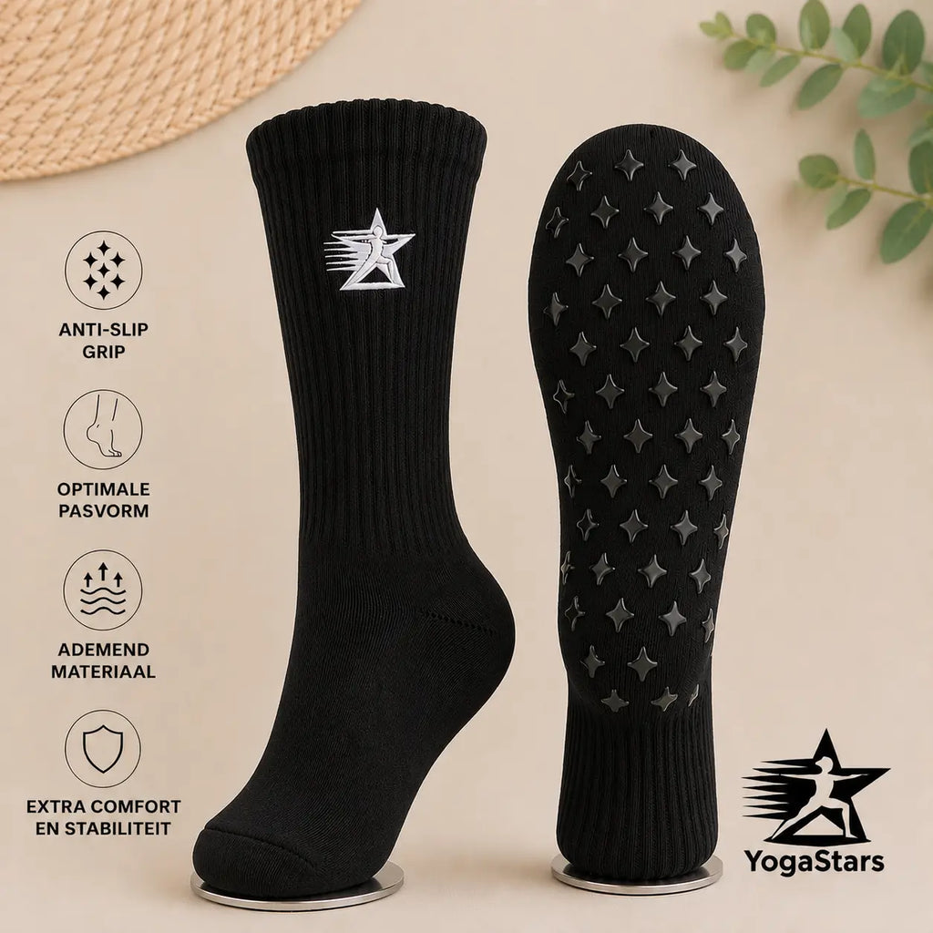 Reformer Grip Sock Deep Carbon Yogastars.nl