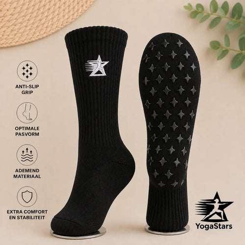 Reformer Grip Sock Deep Carbon Yogastars.nl