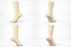 Reformer Pilates Grip Sokken Ivory Biscuit Yogastars.nl