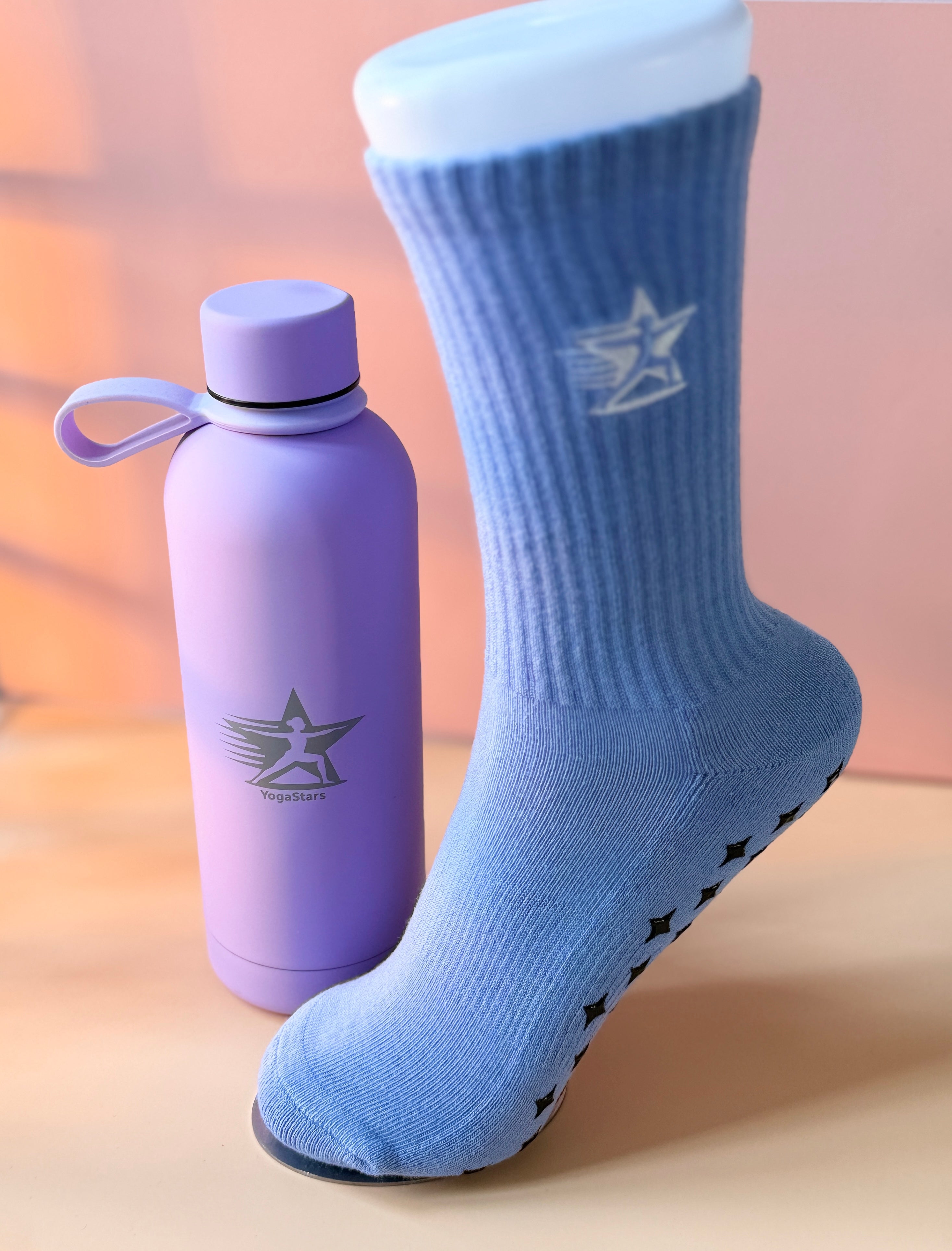 Reformer sok Blueberry mist + soft metal drinkfles 500ml