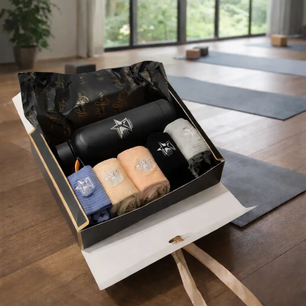 Mothersday Giftbox +free insulated bottle Yogastars.nl