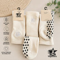 3-Pack Reformer Pilates Grip Sokken White House Yogastars.nl