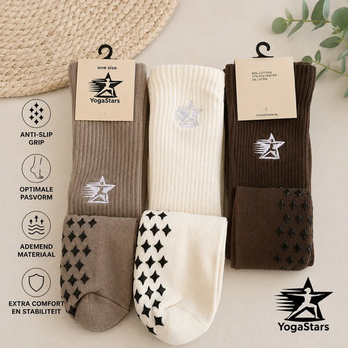 3-pack Earth Tones Yogastars.nl