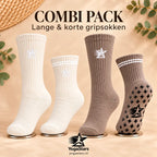 Pilates grip sokken 4-pack Natural Balance (Kopie) Yogastars.nl